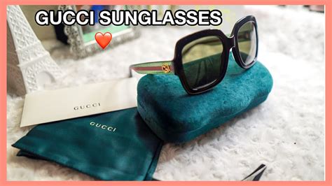 Gucci Sunglasses Unboxing 